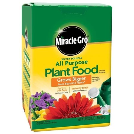 MIRACLE-GRO Soluble Plant Food, Granular, 3 lb 1000283